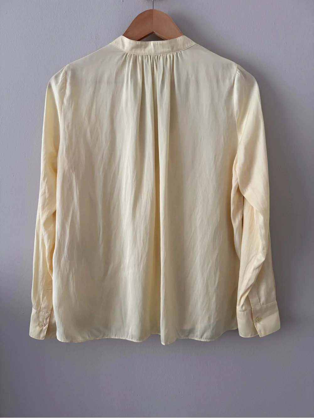 Zadig & Voltaire - Tink Satin Shirt - Butter Yellow